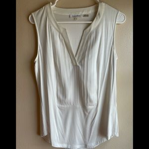 White Calvin Klein dress tank